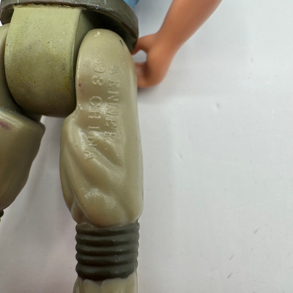 Kenner Jurassic Park Robert Muldoon Action Figure 1993 Blue Tan 4.5"Vintage - Picture 5 of 8